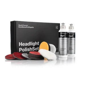 headlight polish set