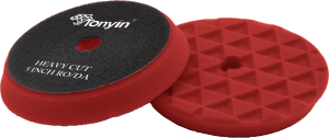 BEVELED TRIANGLE FOAM PAD(HEAVY-CUT)TP22CD (1) إسفنجة تلميع مثلثة مشطوفة للحكّ القوي بفتحة تهوية – TP22C (5 إنش × 60)
