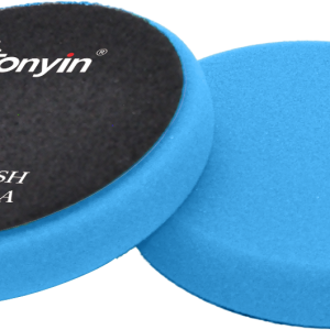 FLAT FOAM PAD(SUPER FINISH)TP23GH إسفنجة تلميع مسطحة نهائية فائقة بدون فتحة – TP23G (5 إنش × 60)