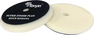 FOAM POLISH PAD( SUPER FINISH PLUS)TP14AB إسفنجة تلميع نهائية فائقة بفتحة تهوية – TP14B (6 إنش × 60)