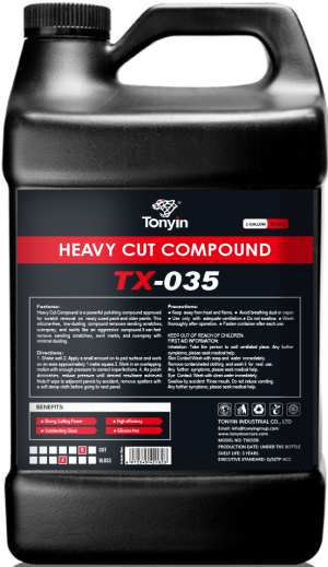 HEAVY CUT COMPOUND(TX035B)1GAL معجون تلميع خشن 1 جالون – TX035B