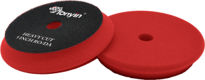 HIGH PRO FOAM PAD(HEAVY-CUT)TP21CD إسفنجة تلميع قوية للقص العميق مع فتحة – TP21D (6 إنش × 60)