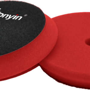 HIGH PRO FOAM PAD(HEAVY-CUT)TP21CD إسفنجة تلميع قوية إزالة عميقة مع فتحة – TP21C (5 إنش × 60)