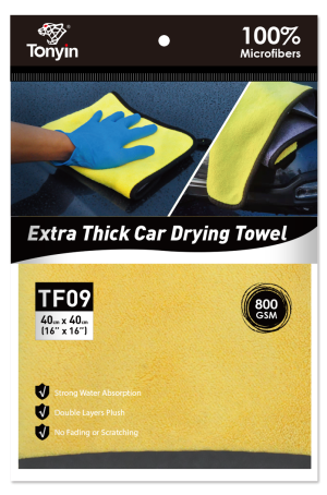 منشفة تنظيف وتجفيف من الميكروفايبر المخملي – TP09 (40×40)