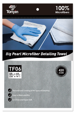 MICROFIBER POLISH COMPOUND REMOVAL TOWEL(TF06) منشفة إزالة معجون التلميع من الميكروفايبر – TF06