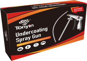 مسدس رش الطلاء السفلي بمقبض تدفق قابل للتعديل TT25B