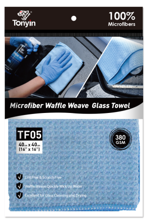 منشفة تنظيف الزجاج على شكل وفل – TF05