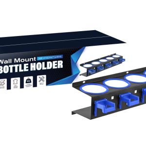 WALL MOUNT BOTTLE HOLDER(TP48B) حامل حائط للزجاجات (12 قطع/كرتون)–TP48B