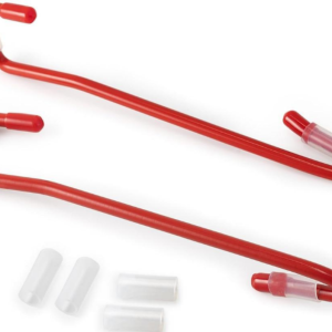 أداة خطاف لإصلاح أبواب السيارات (لون أحمر، قطعتان) CN109