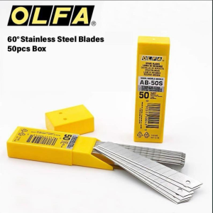 شفرات OLFA زاوية 60° – 50 قطعة  CN158P-50