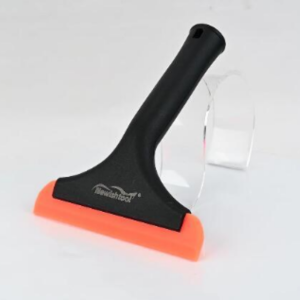 ممسحة سيليكون – مقبض أسود بشفرة برتقالية - A172BK
