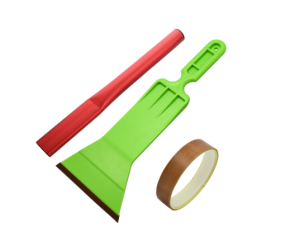 ممسحة Bulldozer بمقبض – تيفلون أخضر - A72SET-GR