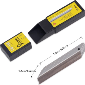 شفرة كربون 9mm × 30° (50 قطعة) - CN014