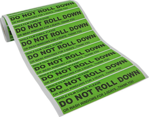 ملصقات منخفضة الالتصاق أخضر (100 قطعة/رول) - CN043G