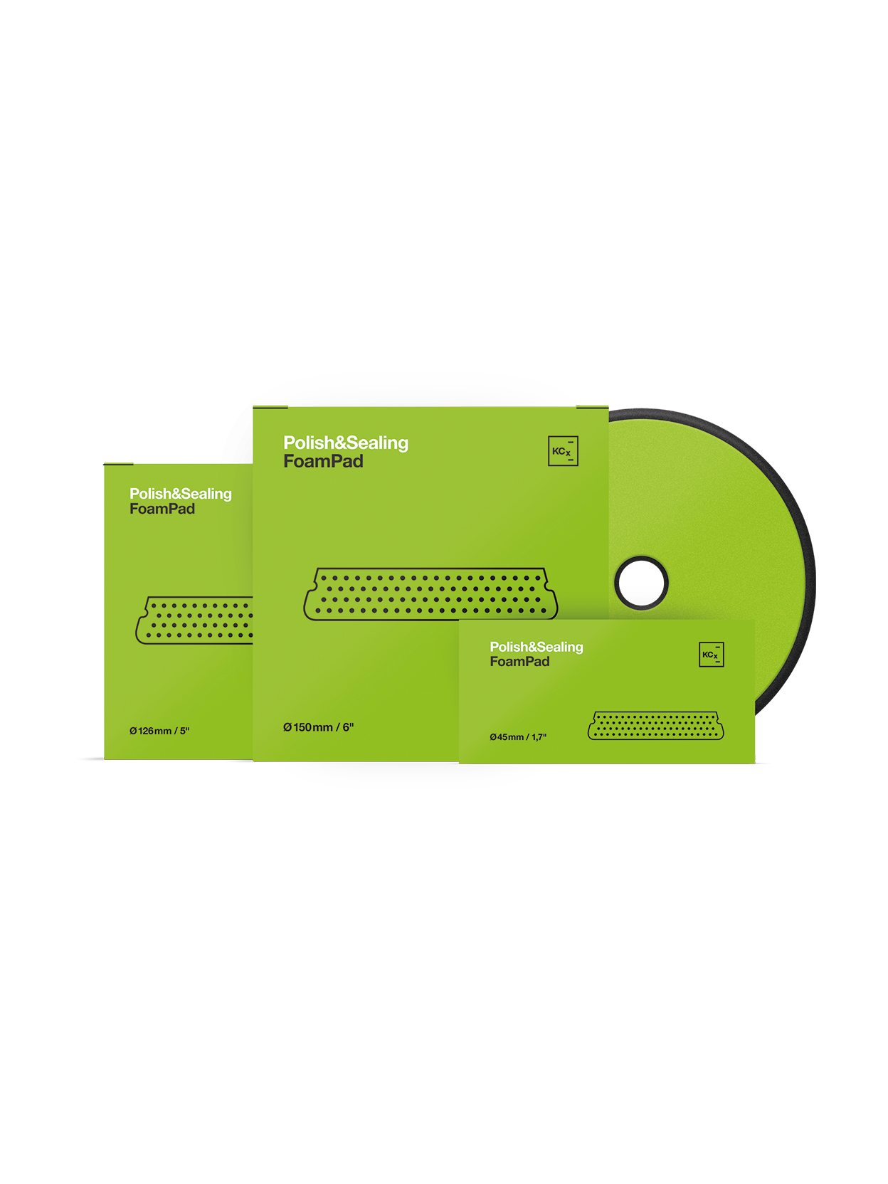 اسفنجة بضغط متوسط Polish  Sealing Foam Pad 126mm/5